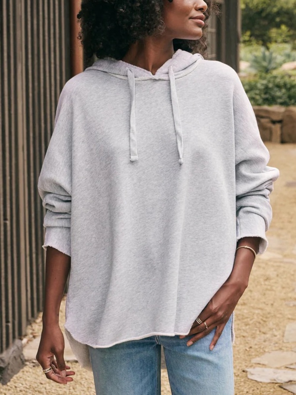 Frank & Eileen Kane Capelet Hoodie Grey